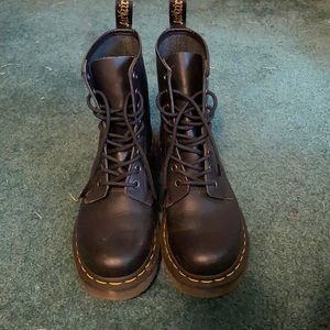 Doc Martens lace up boots